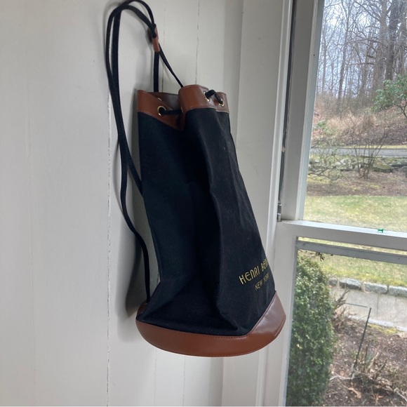 Henri Bendel New York Drawstring Bucket Backpack - Picture 5 of 13